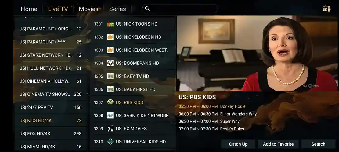 Preview 4 - Apollo Group Premium IPTV Subscription