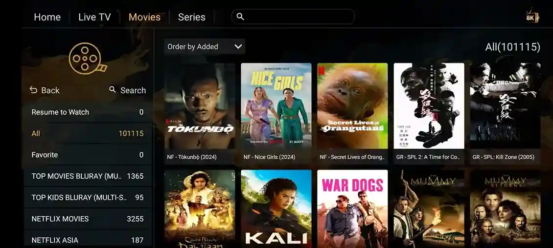 Preview 5 - Apollo Group Premium IPTV Subscription